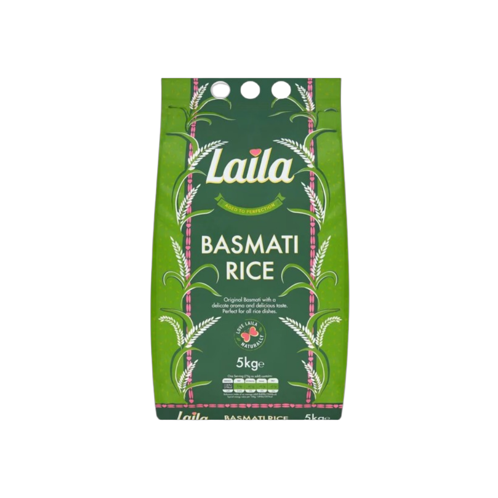 Laila Basmati Rice – Premium Aromatic Long Grain Rice