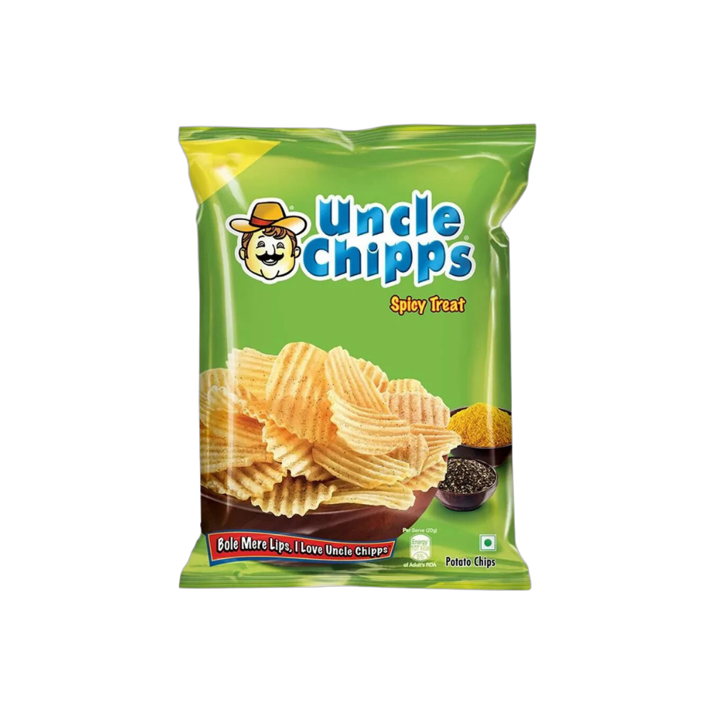 Uncle Chipps – Classic Indian Masala Potato Chips 75g