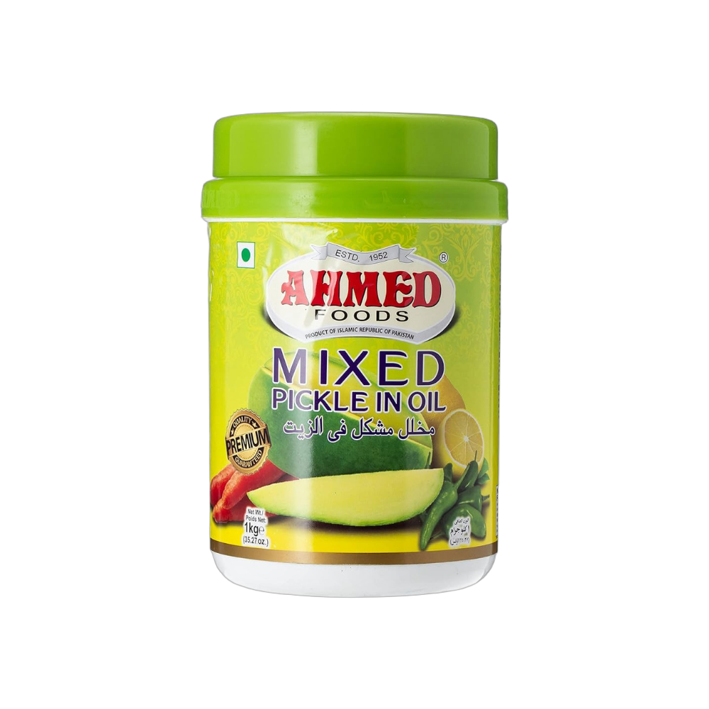 Ahmed Mixed Pickle – Authentic Spicy Indian Pickle 1kg