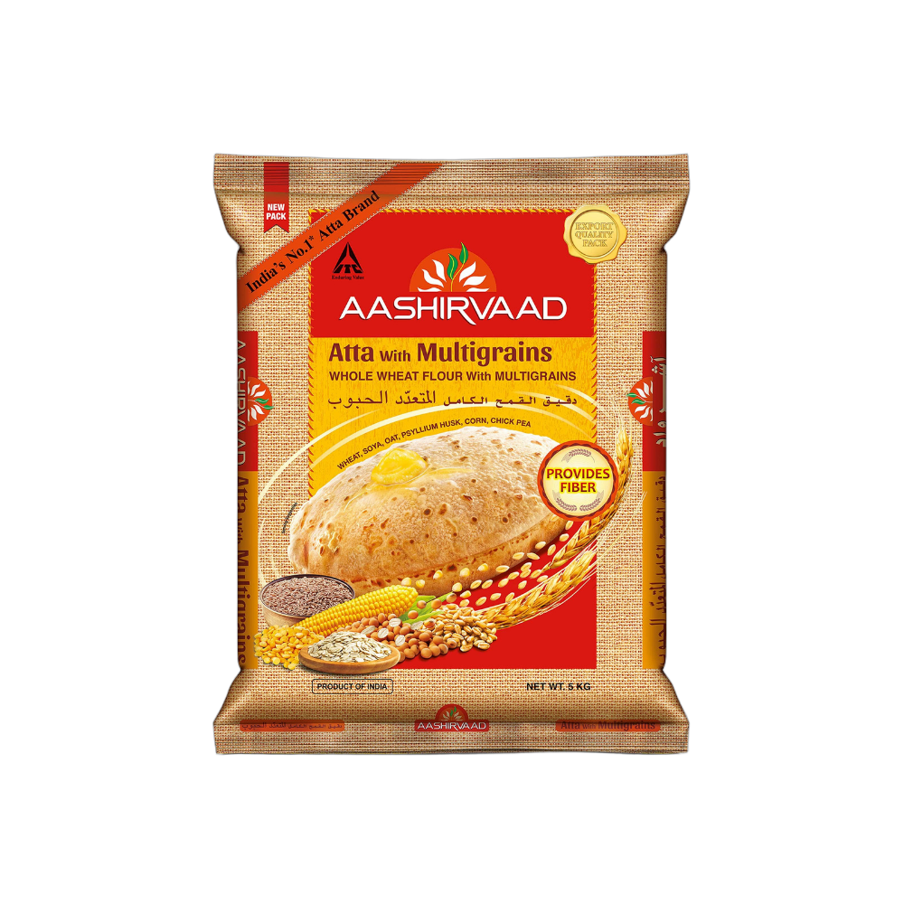Aashirvaad Atta Multigrain – Healthy Indian Flour Blend