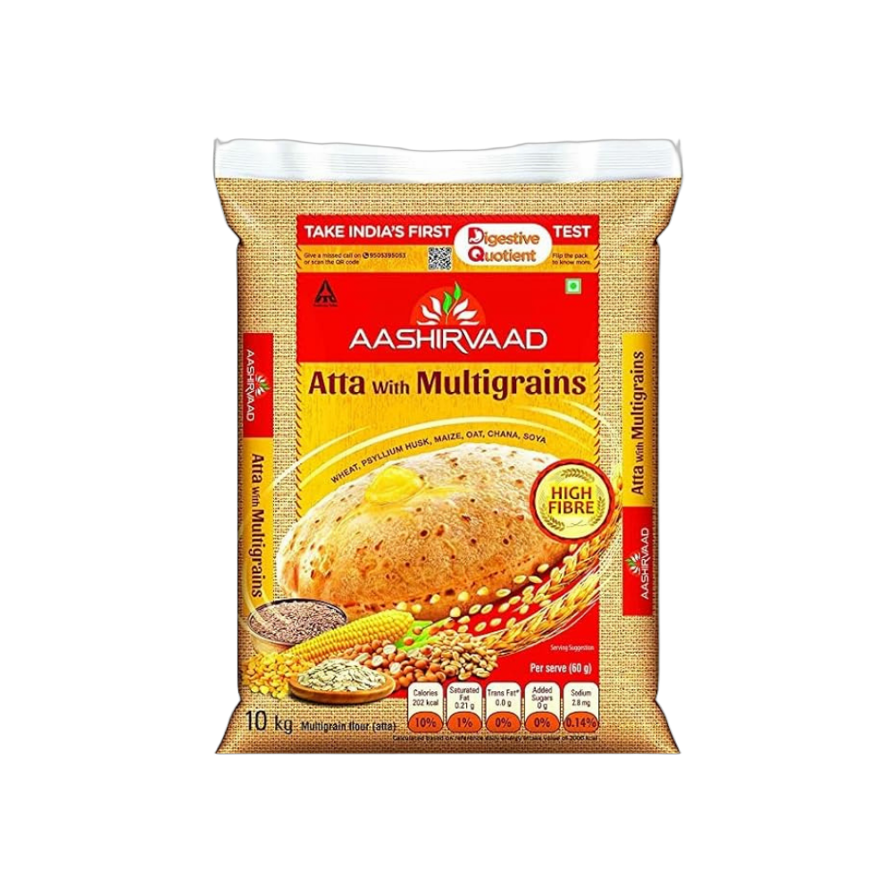 Aashirvaad Atta Multigrain – Healthy Indian Flour Blend